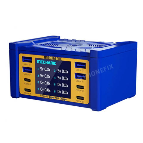 Mechanic W-Power 8s Qc3 8 Port Fast PD Şarj istasyonu