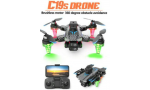 C19S Drone 360 Derece Karbon Fiber Drone Wifili 1080P Çözünürlüklü