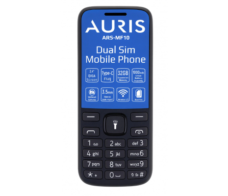 Auris ARS-MF10 Kamerasız Tuşlu Cep Telefonu