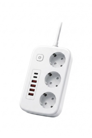 AKIM KORUMALI PRİZ 2 MT UZATMA KABLO PD -USB GİRİŞ