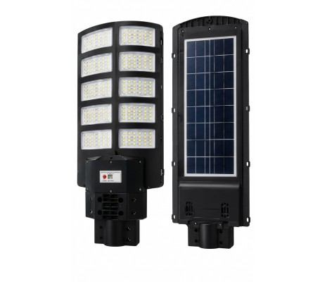 Güneş Enerjili 500W Solar Sokak Aydınlatma Armatürü Kumandalı Projektör
