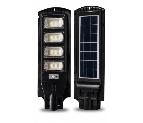 Güneş Enerjili 200W Solar Sokak Aydınlatma Armatürü Kumandalı Projektör