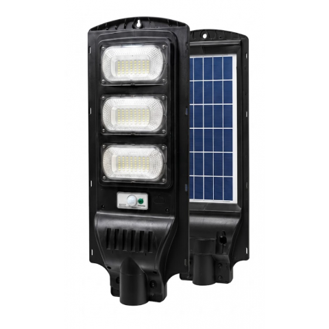 Güneş Enerjili 150W Solar Sokak Aydınlatma Armatürü Kumandalı Projektör
