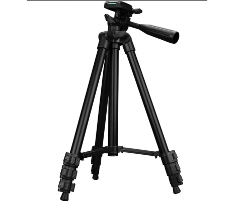 Siyah Tripot Kamera Platformu 106 cm HY-X3120A Hafif Taşınabilir