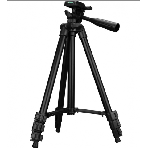 Siyah Tripot Kamera Platformu 106 cm HY-X3120A Hafif Taşınabilir