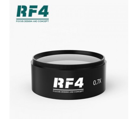 RF4 Profesyonel 0.7X mikroskop lensi