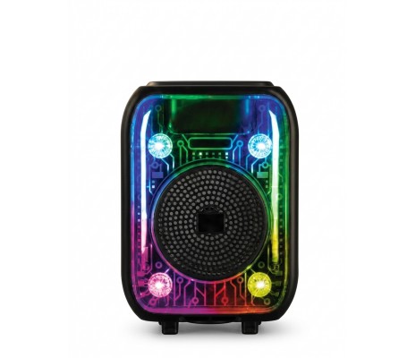 Torima Bluetooth Hoparlör Kablolu Mikrofonlu Rgb Işıklı Speaker D66 Siyah