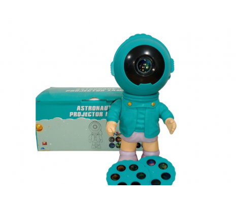 Gece Görsel Şölenli Astronot