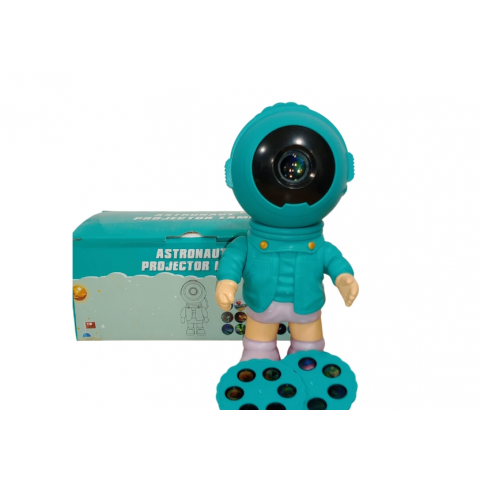 Gece Görsel Şölenli Astronot