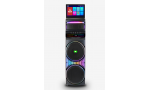 Dipaoer DP-1426 akıllı dokunmatik ekranlı ve RGB aydınlatmalı taşınabilir video/karaoke parti hoparlörü