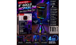 KOLAV-M840 8 İnç 1800W Bluetooth Karaoke Hoparlör RGB LED Işıklı Taşınabilir Parti Speaker KOLAV-M840 8 İnç 1800W Bluetooth Karaoke Hoparlör RGB LED Işıklı Taşınabilir Parti Speaker