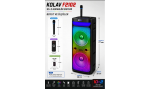 KOLAV F2102 Taşınabilir Karaoke Hoparlör 10×2 RGB Işıklı Kablosuz Mikrofonlu Ses Sistemi KOLAV F2102 Taşınabilir Karaoke Hoparlör 10×2 RGB Işıklı Kablosuz Mikrofonlu Ses Sistemi