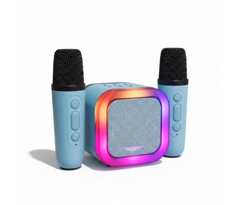 Çift Mikrofonlu Kareoke Bluetooth'lu Müzik Çalar