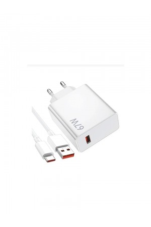 67 Watt Hızlı Şarj Seti (TYPE-C)6A USB Mi Redmi